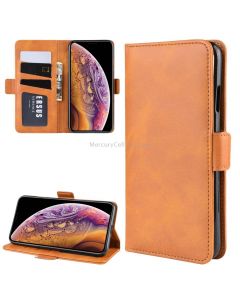 Dual-side Magnetic Buckle Horizontal Flip Leather Case for iPhone XS Max, with Holder & Card Slots & Wallet & Photo Frame