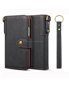 For Galaxy S10 Plus Cowhide Texture Horizontal Flip Leather Case with Holder & Card Slots & Wallet & Lanyard