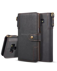 For Galaxy Note9 Cowhide Texture Horizontal Flip Leather Case with Holder & Card Slots & Wallet & Lanyard