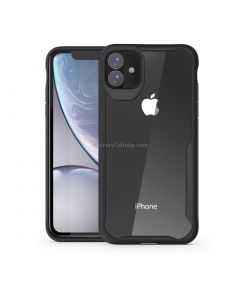 For iPhone 11 Pro Max Transparent PC + TPU Full Coverage Shockproof Protective Case