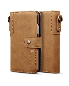 For iPhone 6 Cowhide Texture Horizontal Flip Leather Case with Holder & Card Slots & Wallet & Lanyardnyard