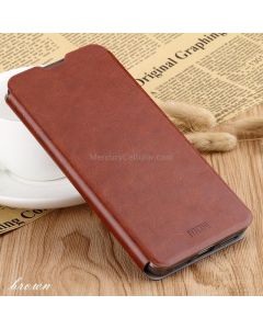 For Xiaomi Mi 10 MOFI Rui Series Classical Leather Embedded Steel Plate All-inclusive Horizontal Flip PU Leather Case