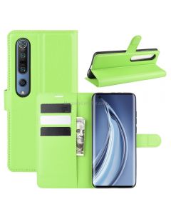 For Xiaomi Mi 10 / Mi 10 Pro Litchi Texture Horizontal Flip Protective Case with Holder & Card Slots & Wallet