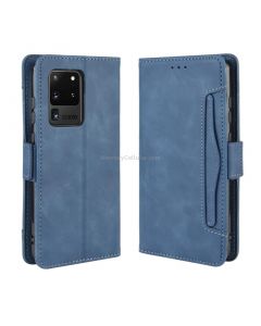 For Galaxy S20 Ultra/S20 Ultra 5G Wallet Style Skin Feel Calf Pattern Leather Case with Separate Card Slot