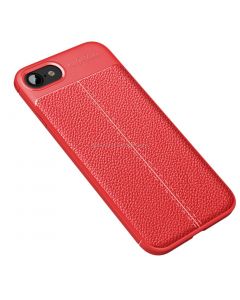 For iPhone SE 2020 Litchi Texture TPU Shockproof Case