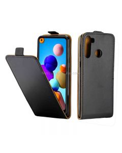 For Galaxy A21 Business Style Vertical Flip TPU Leather Case with Card Slot