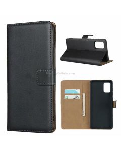 For Galaxy A71 Leather Horizontal Flip Holster With Magnetic Clasp and Bracket and Card Slot and Wallet