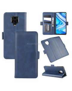 For Xiaomi Redmi Note 9 Pro Dual-side Magnetic Buckle Horizontal Flip Leather Case with Holder & Card Slots & Wallet