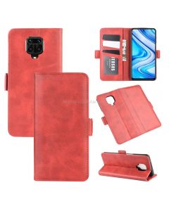 For Xiaomi Redmi Note 9 Pro Dual-side Magnetic Buckle Horizontal Flip Leather Case with Holder & Card Slots & Wallet