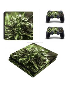 BY060004 Stylish Plant Stickers Protective Film For PS4 Slim