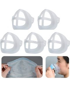 50 PCS Disposable Lipstick Protection Breathable Mask Bracket Enhance Breathing Space Mask Nose Pad Bracket For Mouth