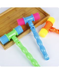 12 PCS Plastic Vocal Percussion Hammer Children Educational Toys, Random Color Delivery