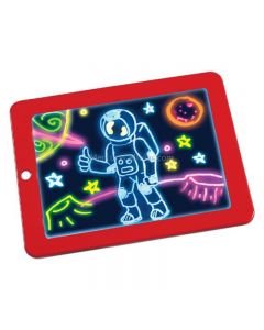 LED Writing Board 3D Magic Drawing Pad Creative Children Drawing Toys
