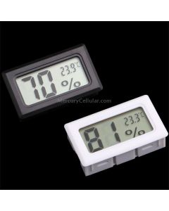 2 PCS LCD Display ABS Material Refrigerator Embedded Electronic Digital Display Temperature and Humidity Meter Random Color Delivery