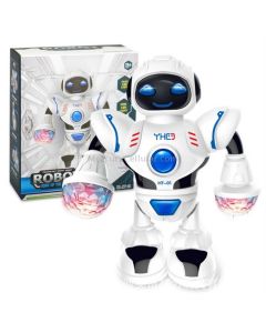 Electric Hyun Dance Robot LED Light Music Children's Educational Toys