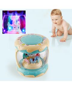 Children Touch Multi-function Hand Drum Music Early Education Intelligence Toys with Lights