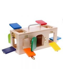 Montessori Teaching Aids Early Childhood Education Educational Toy Lock Box