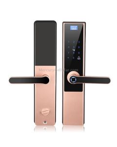Automatic Fingerprint Smart Door Lock Glass Wooden Door Home WiFi Electronic Password Anti-theft Lock