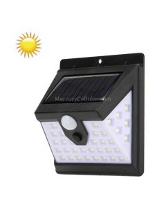 40 LEDs Solar Outdoor Body Induction Lamp IP65 Waterproof Wall Street Light