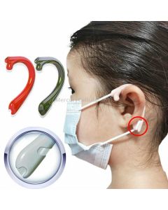 30 Pairs Silicone Mask Hook Ear Anti-strap Seamless Hook, Random Color Delivery