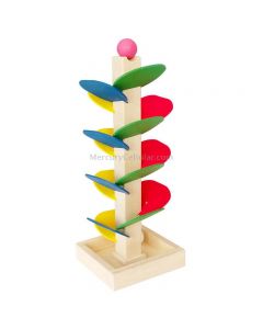 3 PCS Baby Educational Blocks Wooden Tree Marble Ball Run Track Game Intelligence Smart Children Toys