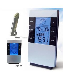 Household Digital LCD Display Hygrometer Thermometer Temperature Humidity Meter Clock Alarm