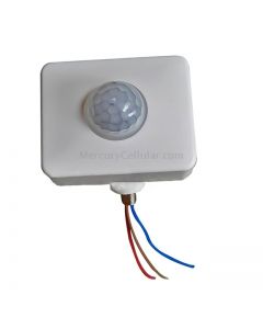 Automatic Security PIR Infrared Motion Sensor Detector Wall Spotlights Switch, Size:12mm