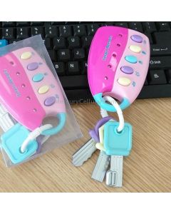 Car Remote key Model Infant Puzzle Early Education Music Key Toy