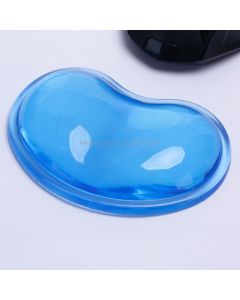 Heart-shaped Transparent Silicone Mouse Pad Non-slip Crystal Wrist Mouse Pad