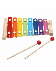 Wooden Octave Hand Knocking Piano Early Education Intellectual Power Musical Instrument Infant Child Toy
