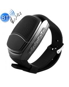 B90 Smart Portable Stereo Wireless Bluetooth V3.0 + EDR Sport Music Watch Speaker, Support Hands-free Calls & Intelligent Screen Display & FM Radio & TF Card & Cellphone Anti-lost