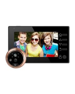 M4300D 4.3 inch TFT Color Display Screen 3.0MP Security Camera Video Smart Doorbell, Support TF Card (32GB Max) & Night Vision & Motion Detection