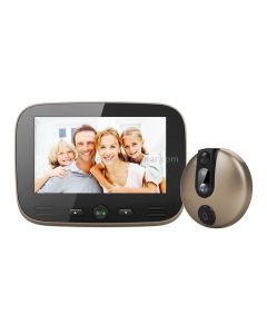 M100 4.3 inch Display Screen 2.0MP Security Camera Video Smart Doorbell, Support TF Card (32GB Max) & Night Vision & Motion Detection