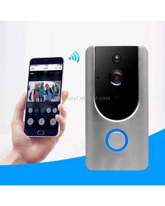 VESAFE Home VS-M3 HD 720P Security Camera Smart WiFi Video Doorbell Intercom, Support TF Card & Night Vision & PIR Detection APP for IOS and Android(with Ding Dong/Chime)