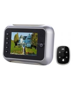 SF518 3.5 inch Screen 0.3MP Security Camera No Disturb Peephole Viewer, Support TF Card & Infrared Night Vision