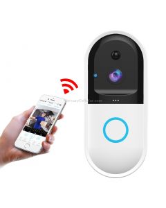 B50 720P Smart WiFi Video Visual Doorbell, Support Phone Remote Monitoring & Night Vision & SD Card