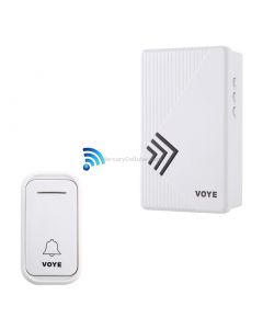 VOYE V022F Home Music Remote Control Wireless Doorbell with 38 Polyphony Sounds