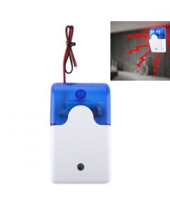 103 Mini Strobe Siren Durable Home Security Alarm System
