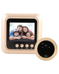 Smart WiFi Video Visual Doorbell, Support Night Vision & Video Message Leaving & Motion Detection & Multi-languages & 32GB TF Card