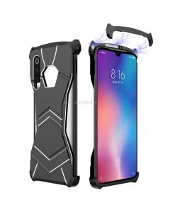 R-JUST Magnet Adsorption Metal Polished Texture Phone Case for Xiaomi Mi 9