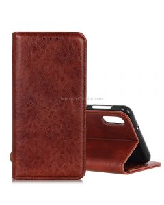 Magnetic Retro Crazy Horse Texture Horizontal Flip Leather Case for Xiaomi Mi9, with Holder & Card Slots & Photo Frame
